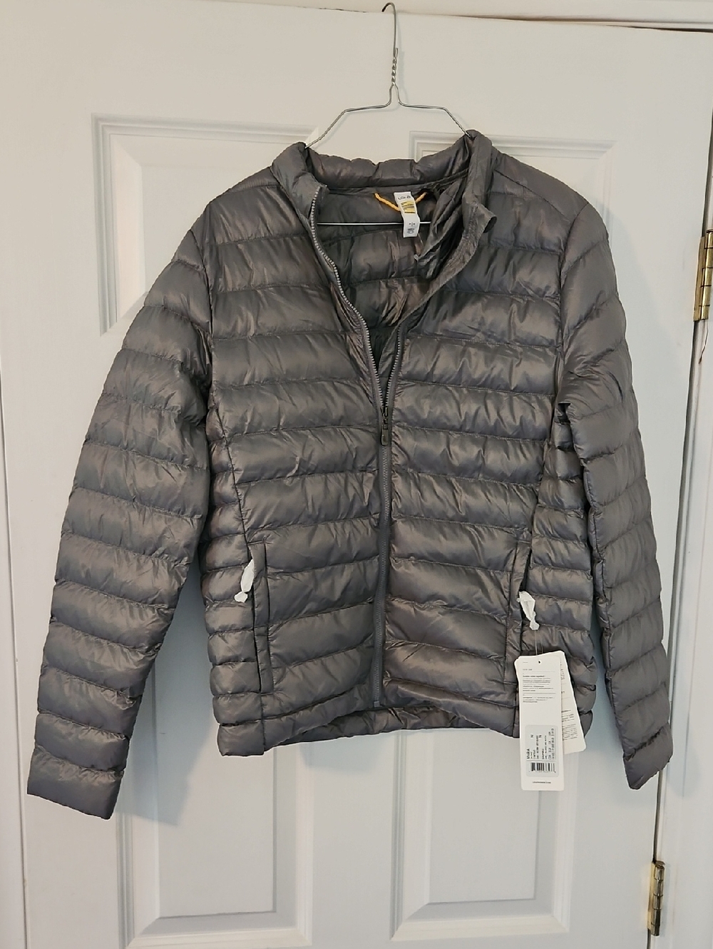 Lole Maria Lightweight Quilted Jacket - Medium Grey Heather